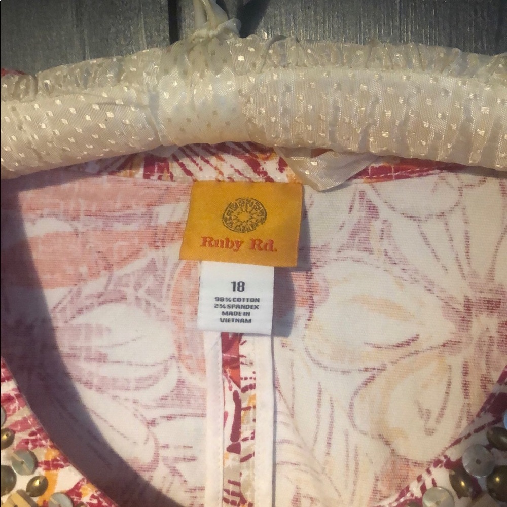 Ruby Rd, Orange, pink jacket - Picture 2 of 2